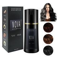 Hair Dye Shampoo, Men Women Hair Dye Shampoo, Natural Hair Dye Shampoo, Suitable for Gray Hair Cover