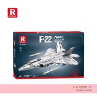 Reobrix 33020 F-22 Raptor Fighter Jet Building Block Toys 1729pcs
