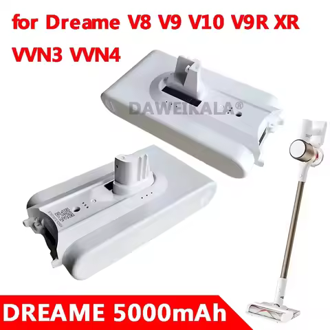 100% original Lithium Battery for Dreame V8 V9 V10 V9P XR VVN3 VVN4 Handheld Cordless Vacuum Cleaner