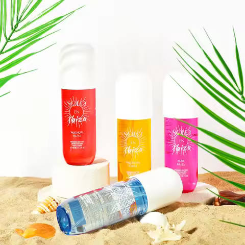 Solo En Ibiza Body Mist for Women 6 Fl Oz Body Spray for Women Long-Lasting Fragrance 4 Scents