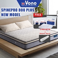 VONO SpinePro 800 PLUS & 1000 Mattress | SpinePro Plus/UltraLumbarSupport| Tilam VONO