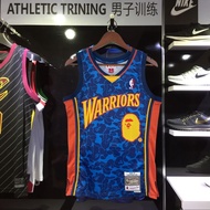 2024 New style Us Version Of The Genuine Goods Warriors 93 Bape Joint Jersey Mens Retro Basketball U