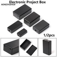 NONEDYODYE9I 1/2pcs Waterproof Cover Project 5 sizes High Quality ABS Plastic Enclosure Boxes
