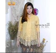 (Atasan AJA)Kebaya Floy tile/Kebaya Tile Modern/Atasan Kebaya Wanita/Atasan Kebaya Cantik