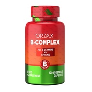 Orzax Vitamin B Complex Supplement Choline Inositol Balanced Energy Metabolism racepack.sg