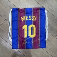 Tas Serut Sepakbola Motif Messi Ronaldo Neymar – Football Gymsack Suporter Piala Dunia