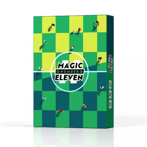 Magic Number Eleven Board Game 2Players Family/Party Funny Table Game Friends Entertainment Soccer G
