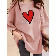 2X321 [AIYOU] M-5XL T Shirt Baju Perempuan Style Tshirt Woman Korean Style Plus Size Wanita Crop Top