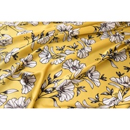 19m Wide Large Flower 119 Yuan One Meter Mulberry Silk Fabric