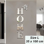 Home 3D Mirror Wall Sticker Acrylic