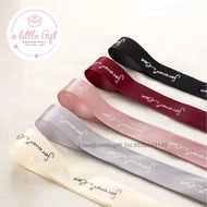 forever love Ribbon Length 50 Yards