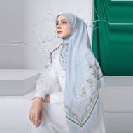 Heavenly Blue Palestine Mandjha Exclusive Design by Ivan Gunawan for Humanity Original Square Hijab