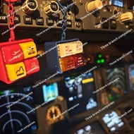 Boeing 737 Airbus sound emulator pilot keychain