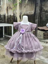 Dress anak perempuan mawar simple gaun anak murah bagus