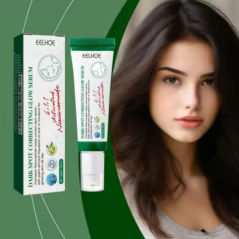 EELHOE Dark Spots Correcting Glow Serum Freckle Removal Chloasma Remover Brighten Skin Tone Moisturi