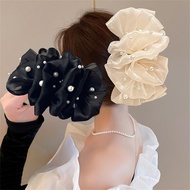 1pc Black Cloud Bubble Bow Mourning Claw Hair Clip For Queen Sirikit Funeral Mourning Hair R5K9