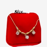 necklace gold 10k 100% good quality non pawnable