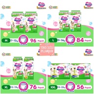(2 BAL PACKAGE) Merries Good Skin Pants Merries Diaper Popok M96, L84, XL76, XXL56