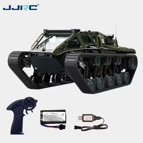 JJRC C8812 RC Tank All Terrain Army Truck 2.4G Fully Proportional Remote Control Military Vehicle Ro