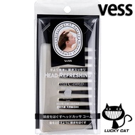 【Direct from Japan】vess Head Kassa Comb Far Infrared Natural Minerals HC-600