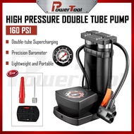 Multifunctional High Pressure Pump  With Gauge 160 PSI Air Pump for Bike/Motorcycle/MTB Pam Basikal 