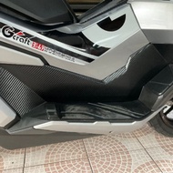 ฟิล์มป้องกันคาร์บอนไฟเบอร์สำหรับฮอนด้า ADV350 ป้องกันรอยขีดข่วนตกแต่งดัดแปลงเต็มตัวรถจักรยานยนต์ PVC