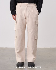 (Leisure Projects) ribstop cargo pants กางเกงคาโก้ทรงกระบอก