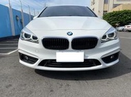 中古車 2015 BMW 218D 五門 五人座 白色 柴油 跑五萬 一手 自用 專賣 轎車 掀背 休旅 旅行車