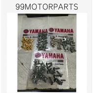 stok Yamaha lc135 y15zr m5 (10set )screw coverset bodyset body set screw allenkey allen key m5 AS 51