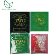 Twg Premium English Breakfast; Jasmine; Moroccan mint; Bourbon Tea sachet - shsoc