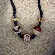 Oka Rinpoqi Series {Three Beads One Pestle · Dharma World Super String} Barrel Beads Dzi Bead Neckla