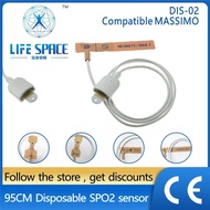 DIS01-02 Disposable Blood Oxygen Robe Spo2 Sensor Bandage Adult Kids Baby Neonate For MASSIMO