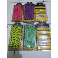 HIJAU UNGU MERAH NGO CHAIN MOTORCYCLE COLOR GOLD 428 130 140 GOLD COLOR PINK PURPLE RED GREEN PURPLE