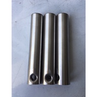 Set of 3 stainless steel pistons 22x108mm & 22x113mm(1hp)