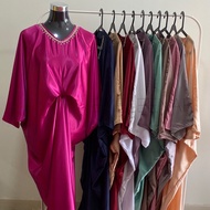 byELEENAR KAFTAN DANEEZ SATIN SILK