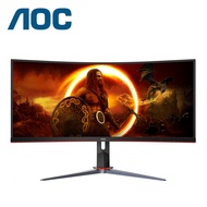 AOC CU34G2XP 34" WQHD 180Hz Curved Gaming Monitor ( DP, HDMI, 3 Yrs Wrty)