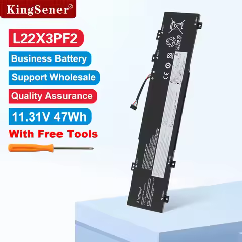 KingSener L22X3PF2 Laptop Battery For Lenovo IdeaPad Slim 3 16" 2023 For Lenovo V14 V15 G4 AMN Serie