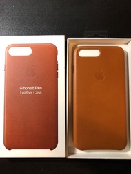 Iphone8plus iPhone x iPhone 10原廠真皮保護殼 皮革保護殼