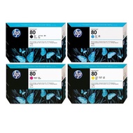 Original HP 80 Ink Cartridge 350ML HP80 For HP DesignJet 1000 1000plus 1050 1050c 1055 1055cm Ink Ta