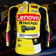 เสื้อแขนยาว MotoGP  DUCATI LENOVO 2023 เสื้อโมโตจีพีทีม ดูคาติ เลโนโว่ 2023 #MG0133 รุ่น ฟรันเชสโก้ บัญญายา#1 ไซส์ S-5XL