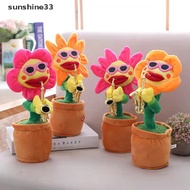 SY  Dancing Cactus Repeat Talking Electronic Plush Toys Early Education Funny Gift SY