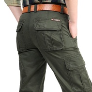 Levi® Plus Size Men Overalls Solid Color Multi-pocket Straight Cargo Pants Trousers