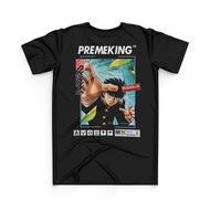 T shirt Baju Lelaki Anime Cotton Premium 100% T shirt Lelaki Short Sleeve Round Neck Ready Stok 5