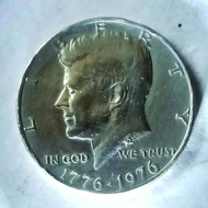 Koin Langka 1776 1976 USA 1/2 Dollar Presiden Jf Kennedy  Amerika