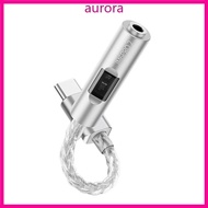 Auro Reliable USB C to 3 5mm Sound Processor with Low Noise and Broad Frequency extent for Music Ent