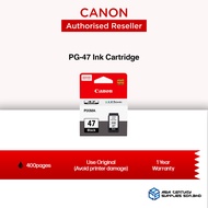 Canon PG-47 Black & CL-57 Color & CL-57s Fine Ink Cartridge / Printer Canon E400 E410 E460 E470 E480