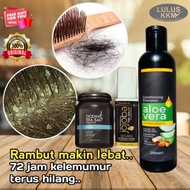 [LULUS KKM ORIGINAL HQ] HSF NATURAL SHAMPOO, SERUM JAJOBA OIL OCEANIC SALT SET RAWATAN RAMBUT BERKESAN