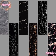 FOREVER Skirting Line, Living Room Marble Grain Floor Tile Sticker, Home Decor Windowsill Self Adhesive PVC Corner Wallpaper