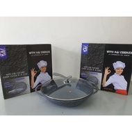 K&I Granite (36CM) Wok (Periuk Batu)