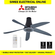 Mitsubishi Ceiling Fan 56 Inch 5 Speeds Conceal Motor With Remote Control 5 Blades Kipas Siling 风扇 吊